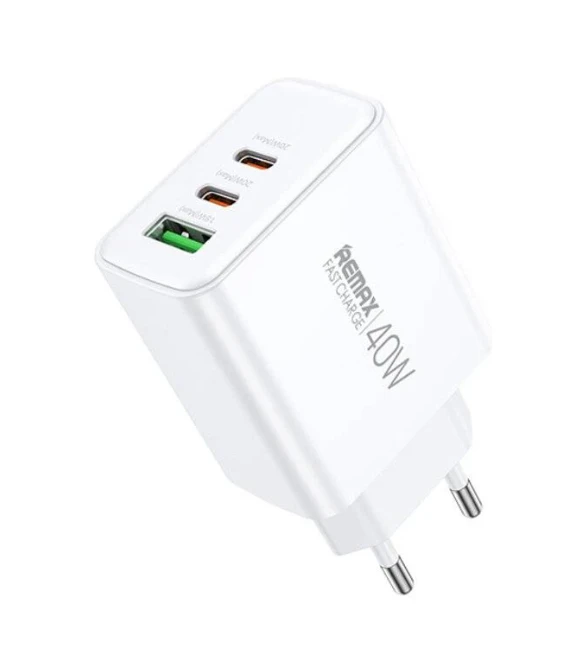REMAX RP-U123 40W 1A+2C Kiddy Series Fast Charger