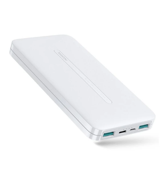 joyroom dual usb power bank 10000mah white