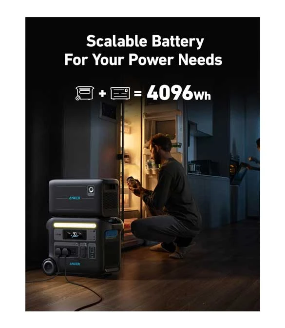 Anker SOLIX F2000 Portable Power Station (PowerHouse 767) A1780211 - Black