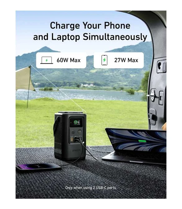 Anker 548 Power Bank 60K (PowerCore Reserve 192Wh) A1294H61 - Green