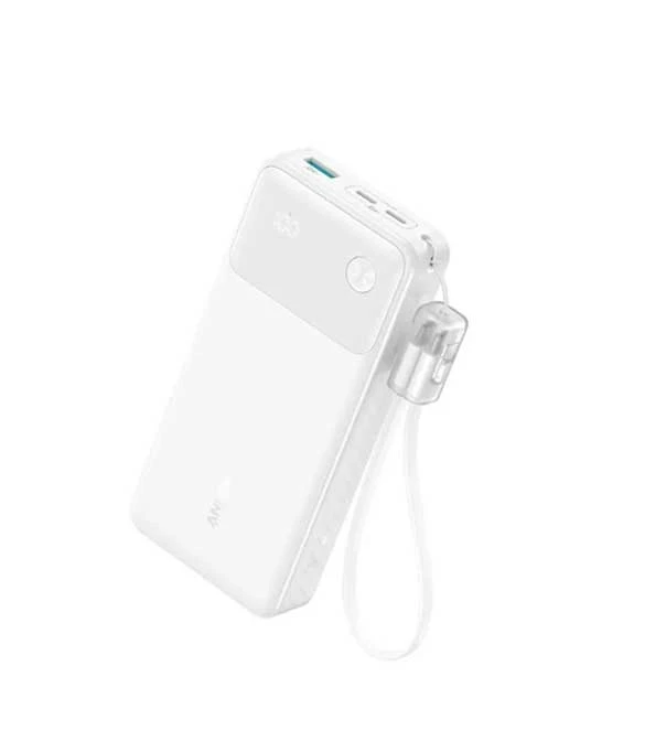 Anker Power Bank (20K, 30W) A1384H21 - White