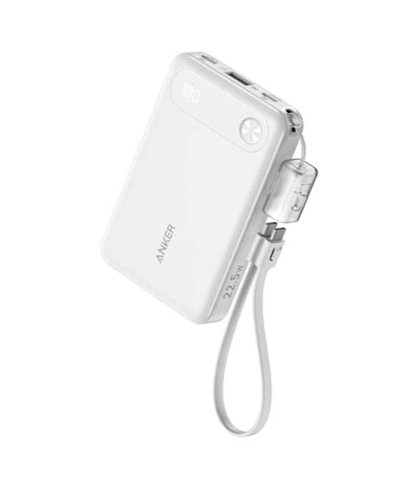 Anker Power Bank (10K-22.5W) A1257H21  - White