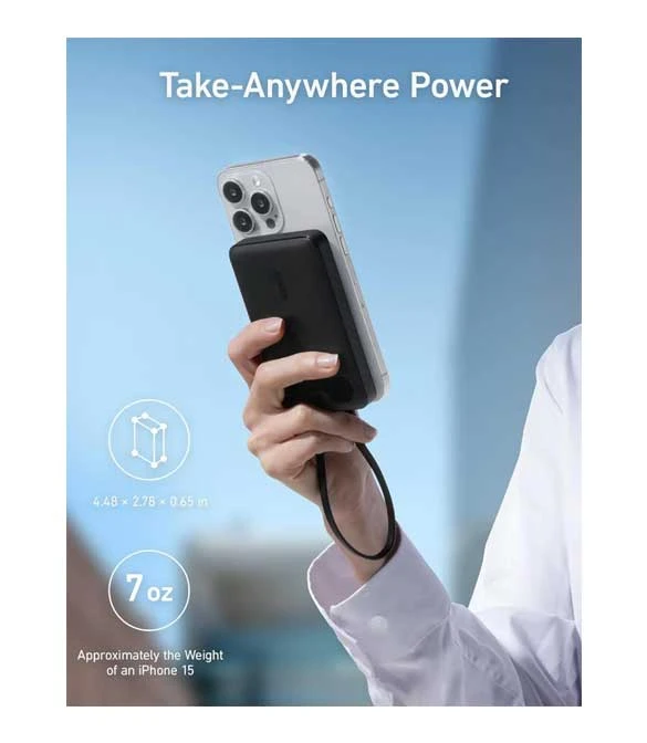 Anker Power Bank (10K-22.5W) A1257H11 - Black