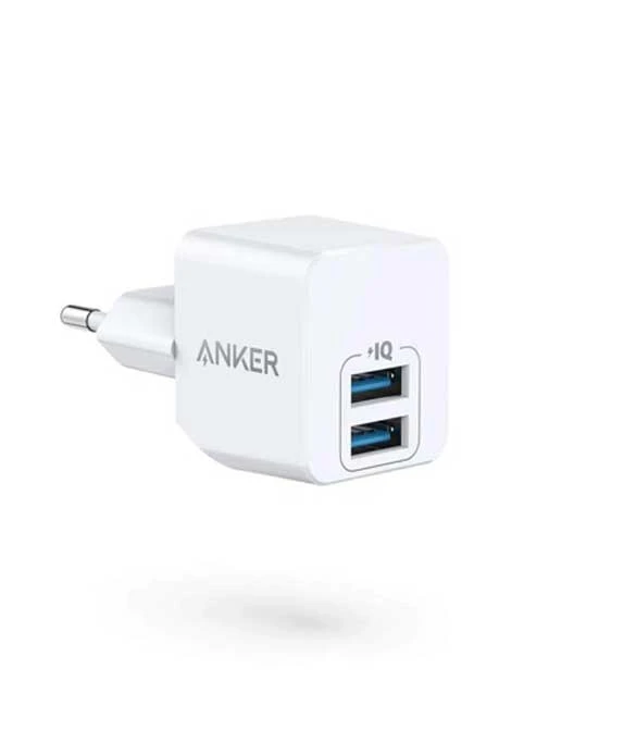 ANKER Power Port Mini 2 Dual Port 12W USB White