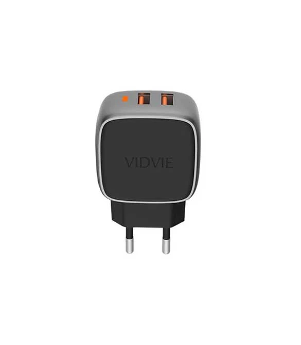 VIDVIE X XL-PLE203 2 USB Port Travel Charger 12W