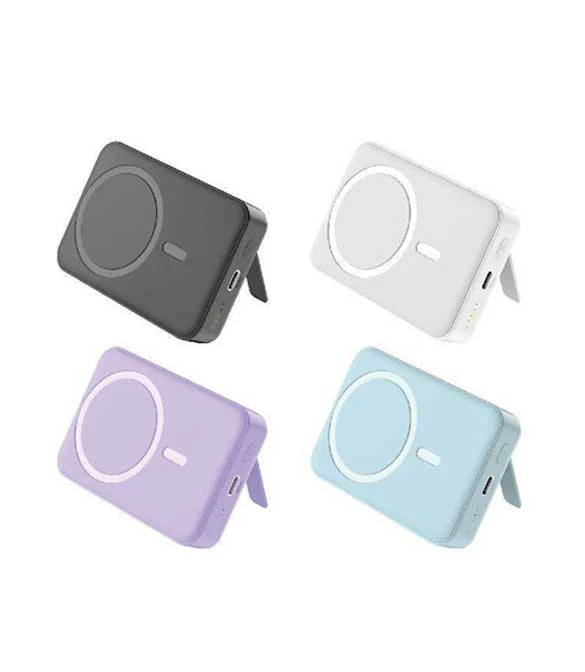 FONENG Black CX100 - 10000mAh Magnetic Wireless Power Bank (15W)