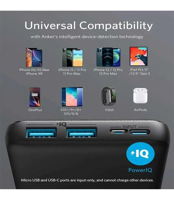 ANKER USB C PowerBank, PowerCore Essential 20000 PD - Blue