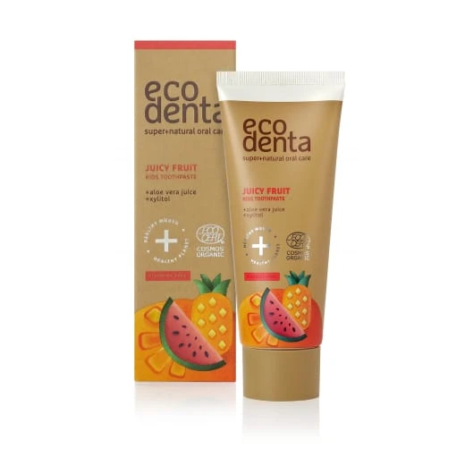 ECODENTA Juicy Fruit Kids Toothpaste, 75ml