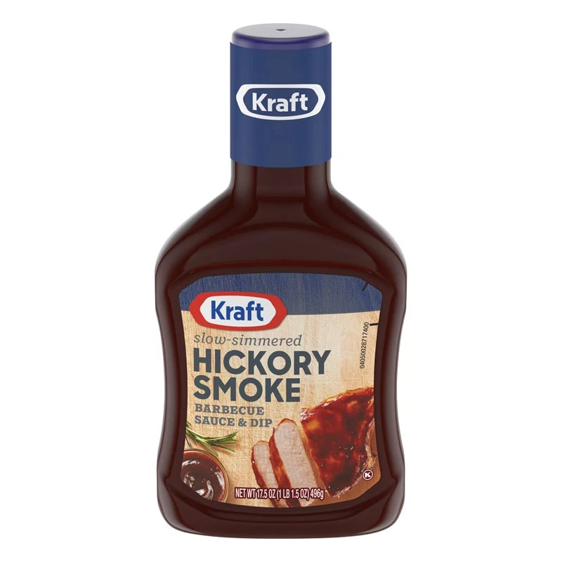 Kraft Hickory Smoke Slow-Simmered Barbecue Sauce 496g