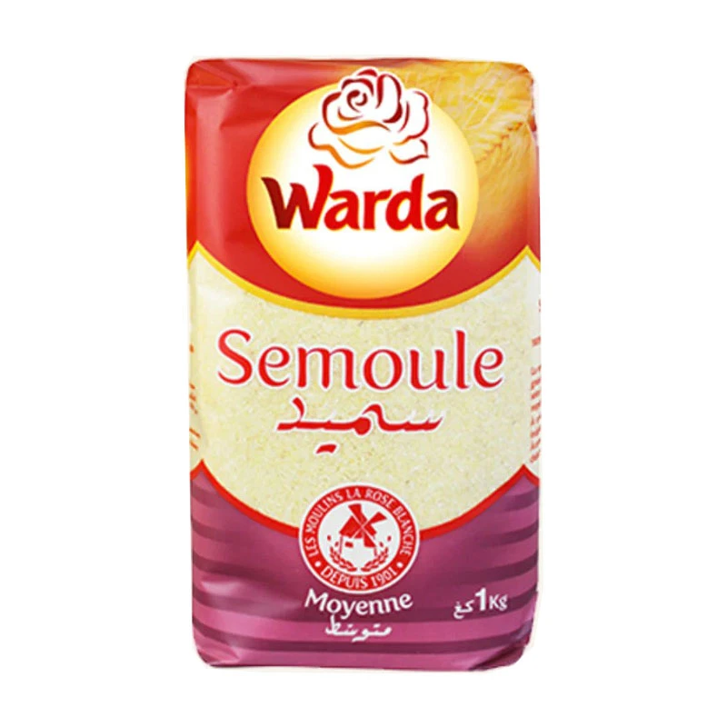Warda Medium Semolina 1Kg