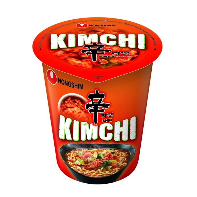 Nongshim Kimchi Ramen Cup Noodle Soup 75g