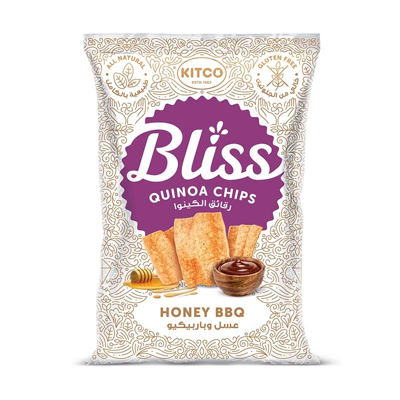 Kitco Bliss Quinoa Chips Honey BBQ 27g