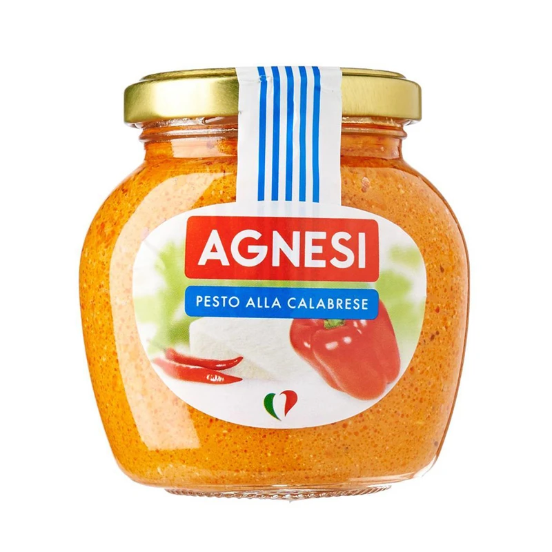 Agnesi Pesto Calabrese Italian Pesto Sauce 185g