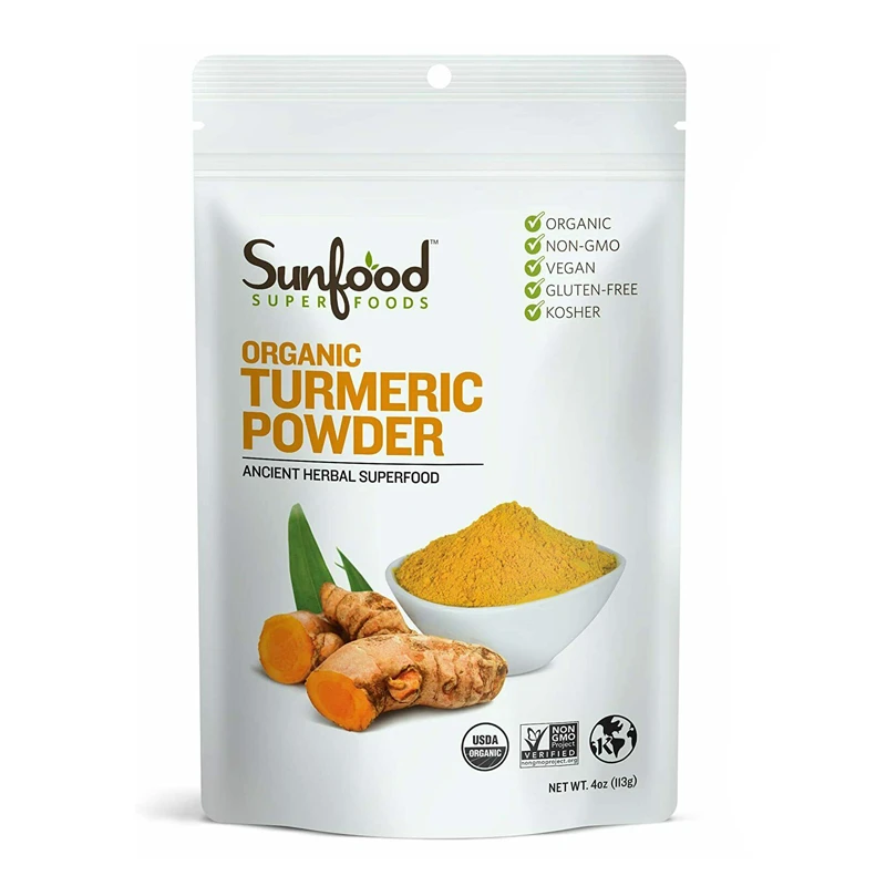Sunfood Organic Turmeric Powder 113g