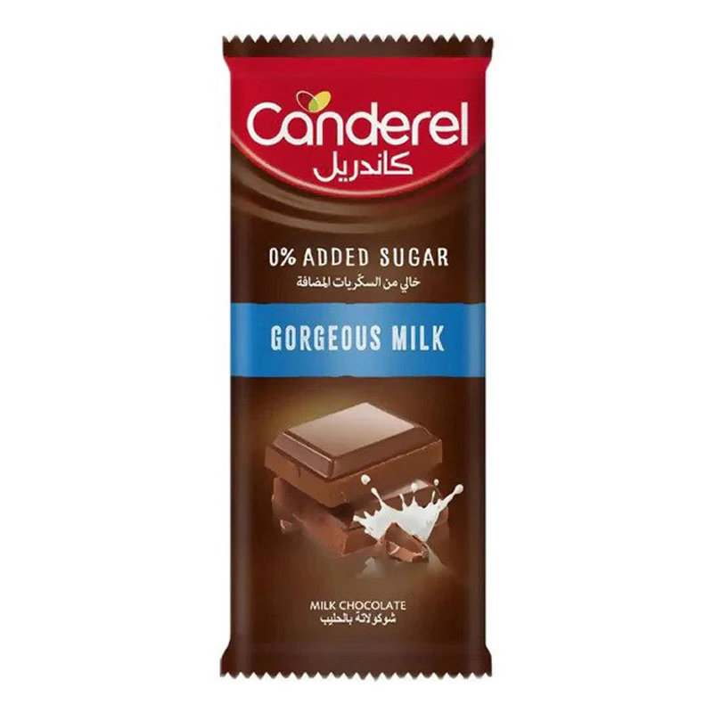 Canderel Gorgeous Milk Chocolate, Sugar Free 100g