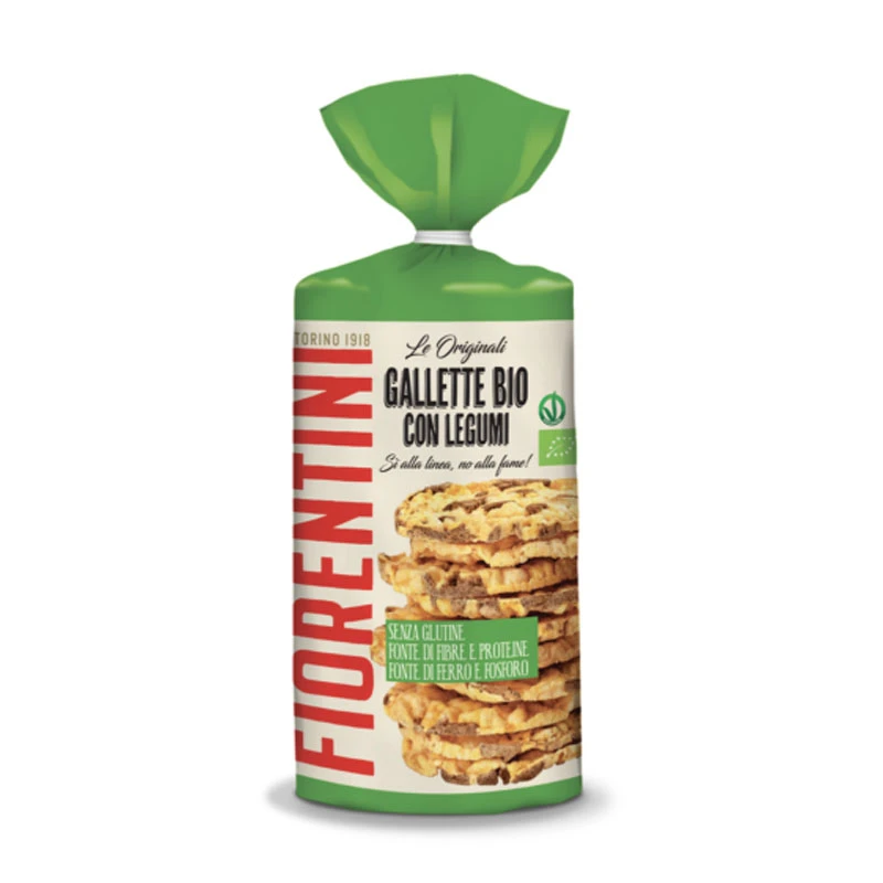 Fiorentini Organic Mixed Pulses Cakes 120g