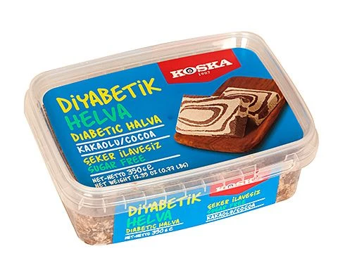 Koska Suger Free Diabetic Halva with Cocoa 350g