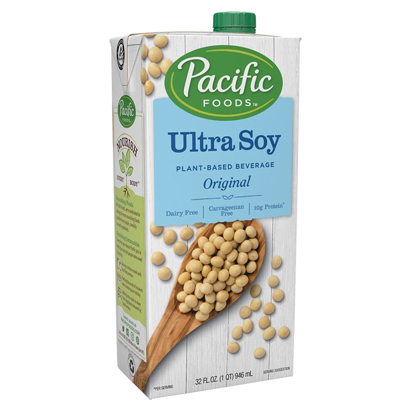 Pacific Foods Ultra Soy Plant-Based Beverage - Original 946ml