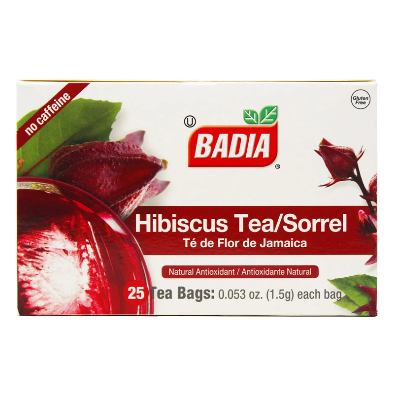 Badia Hibiscus Tea 25 Tea Bags