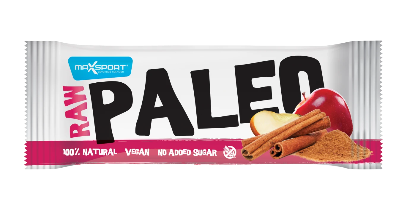 MaxSport Apple & Cinnamon Paleo Bar 50g