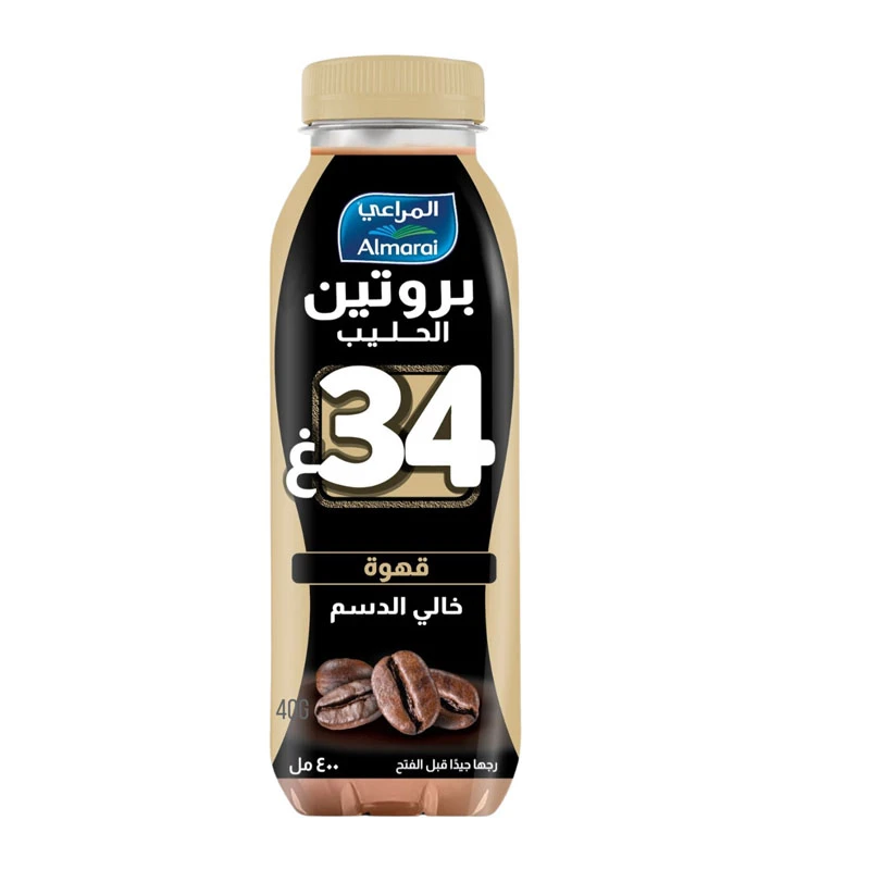 Almarai Protein Milk Coffee Fat Free 400ml