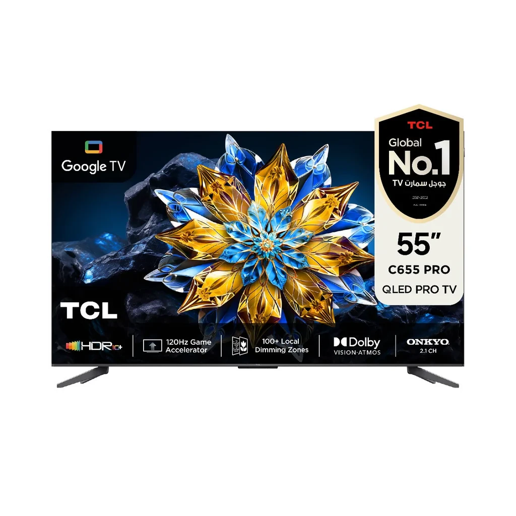 شاشة TCL 55 سمارت TCL55C655