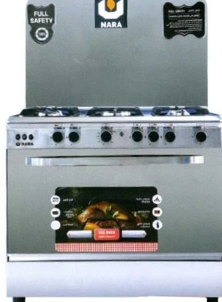 فرن نارا 80 سم منصب ثقيل فل سيفتي NAXG/8005-BG