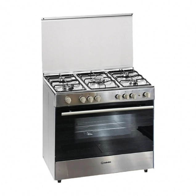 فرن غاز ميريليس 90 سم ستانلس G900RAF N