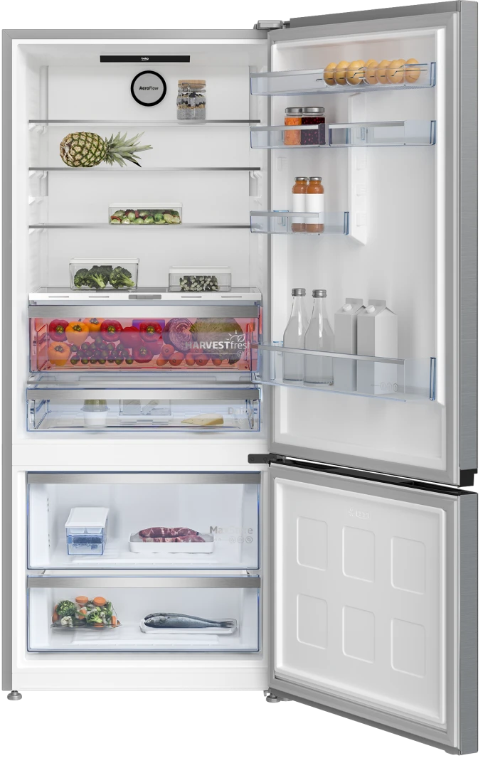 beko Refrigerator 590 liters of Steanse B5RCNE66HXP