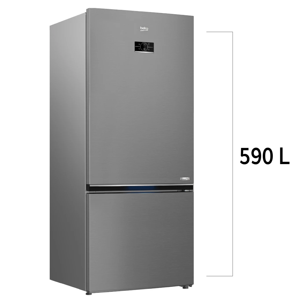 beko Refrigerator 590 liters of Steanse B5RCNE66HXP