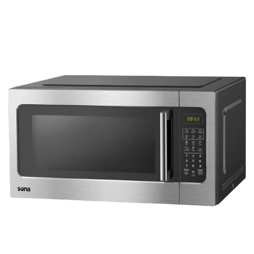SONA Microwave 65 liter Steel Black Em65LBK