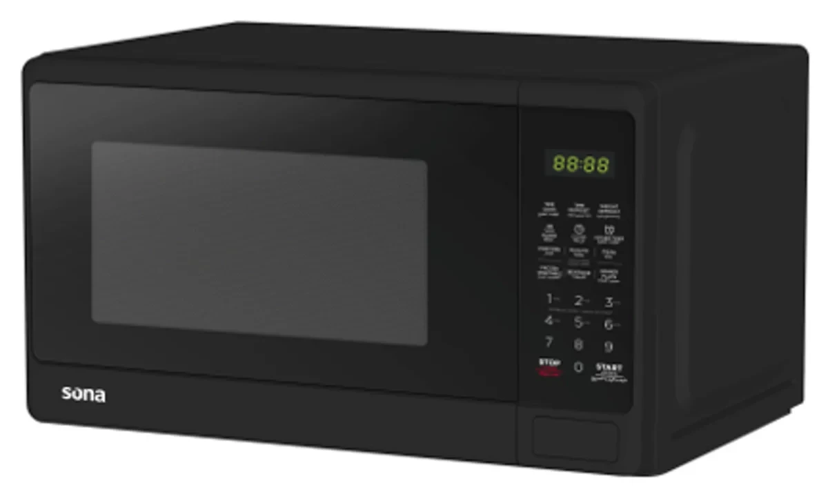مايكرويف سونا 22 لتر اسود EM-22LBK