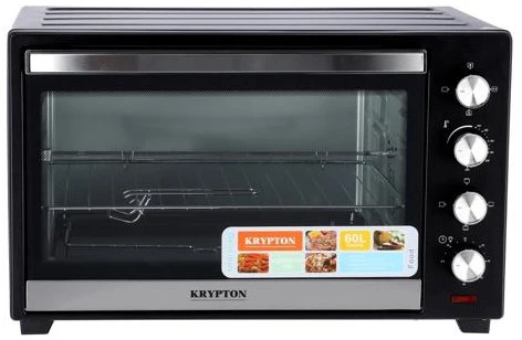 Krypton Electric Oven 60 لترًا أسود Kno5322