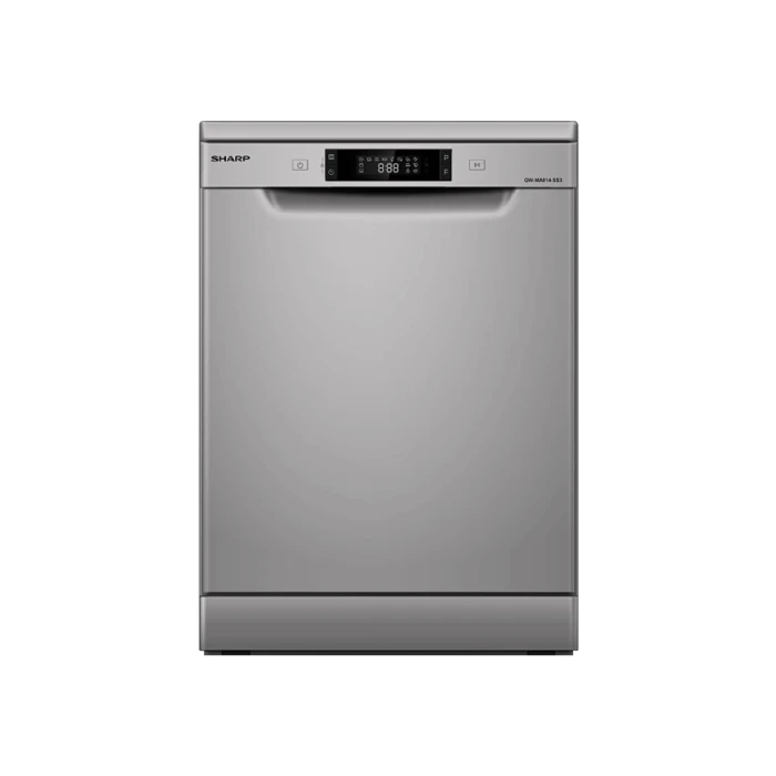 QW-MA814-SS2 A ++    Sharp 14 sets 3 sprinkles 3 baskets 8 programs