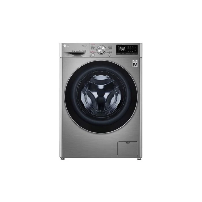 F4V5VYP2T ™+Steam LG washing machine 9 kg Silver 1400
