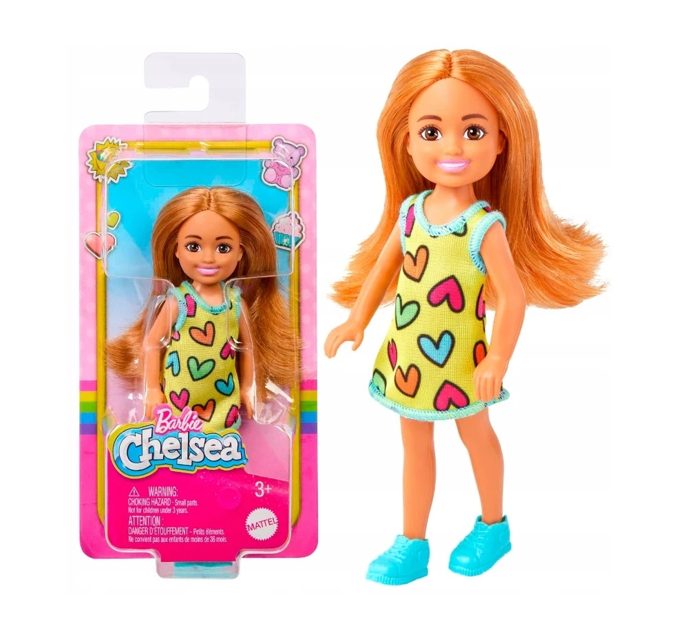 Barbie Chelsea Small Doll Wearing Removable Heart
