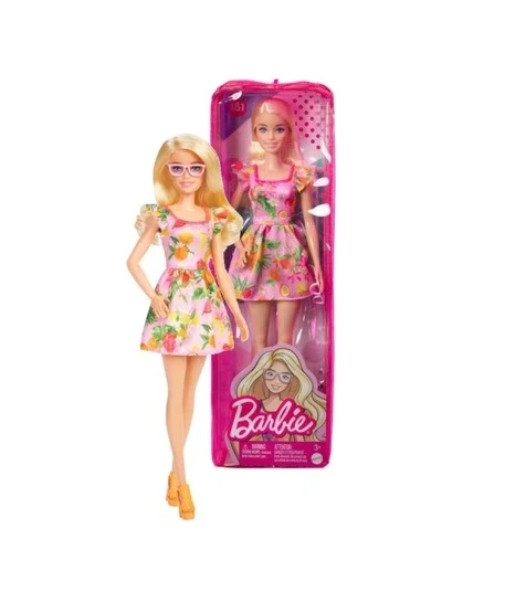 Barbie Fashionista Doll - Fruit Print Dress