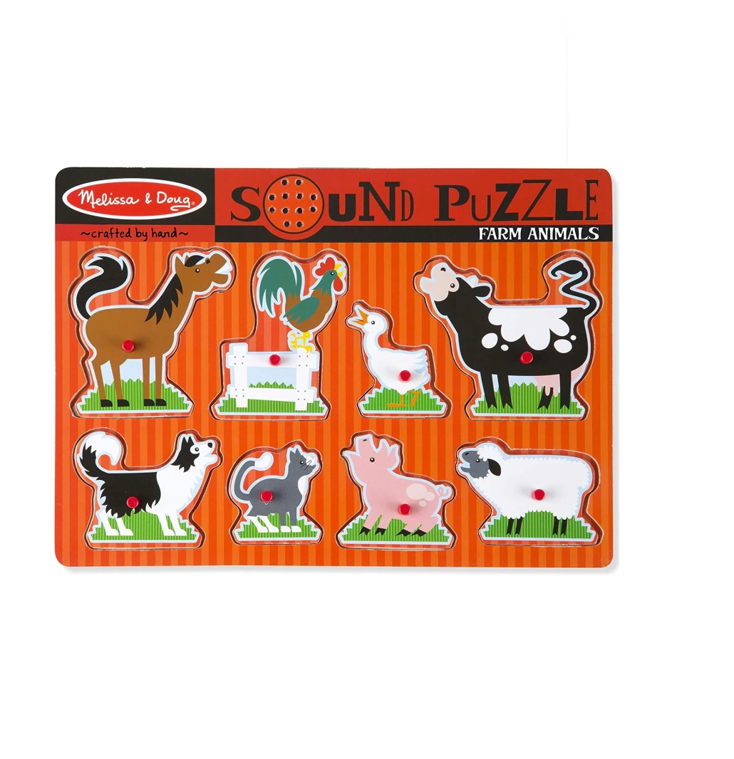 Farm Animals Sound Puzzle