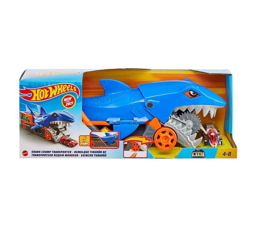 Hot Wheels Shark Chomp Transporter