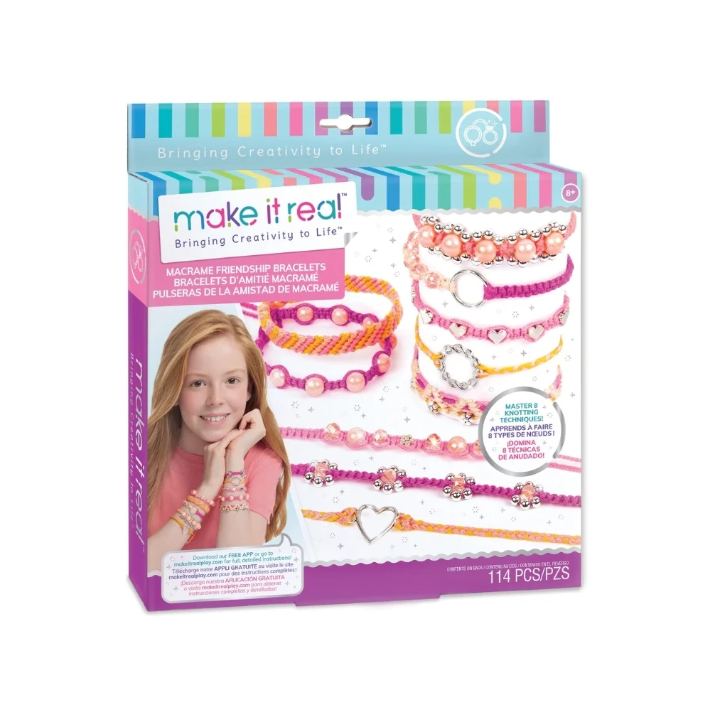 Macrame Friendship Bracelets- 114 Pcs