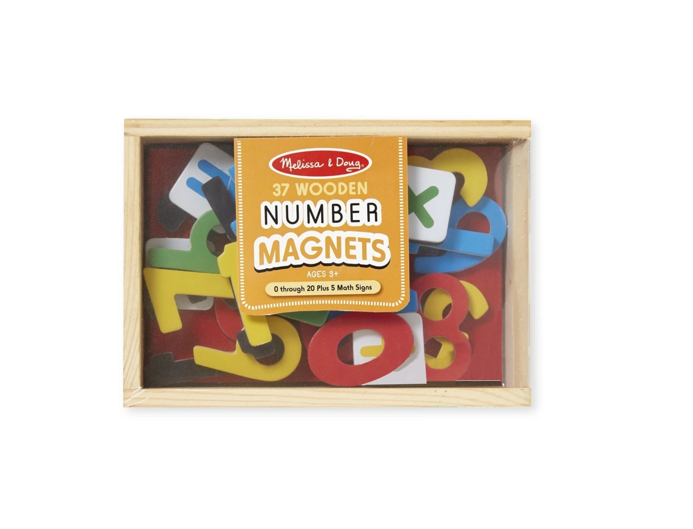 Magnetic Wooden Numbers