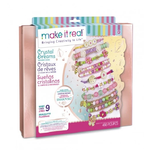Make It Real Crystal Dreams Natures Song Bracelet Kit