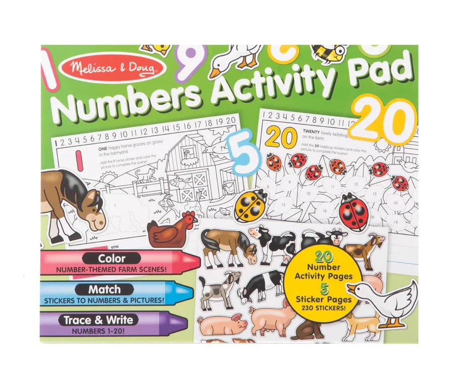 Numbers Activity Pad