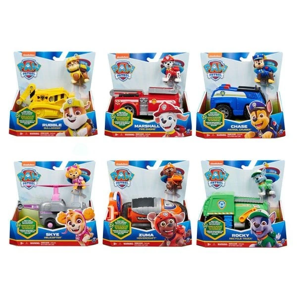 Paw Patrol Basic Vehicle Sustainable Assorted.