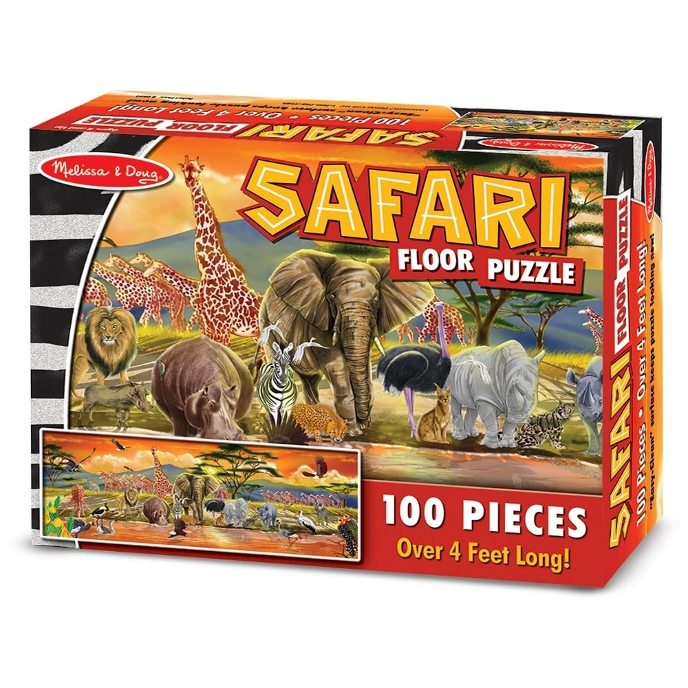Safari Floor Puzzle Floor (100 Pc)