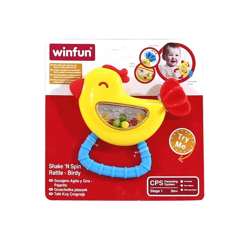 Shake 'n Spin Rattle- Birdy