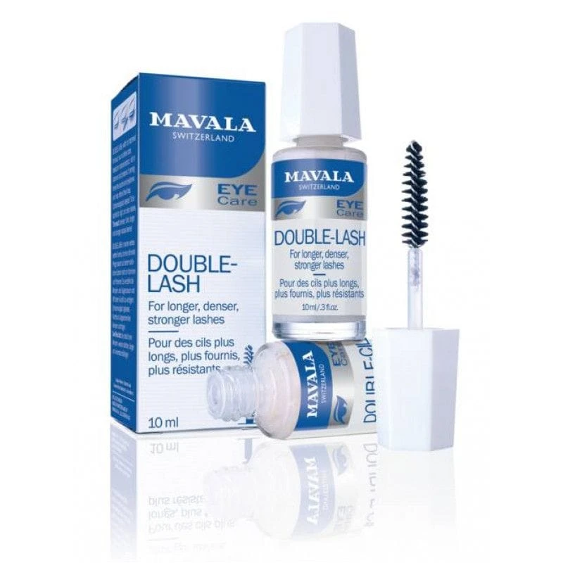 Mavala Double Lash - Strengthens Lashes Eyebrows For A Longer, Denser Stronger Effect, 10ml