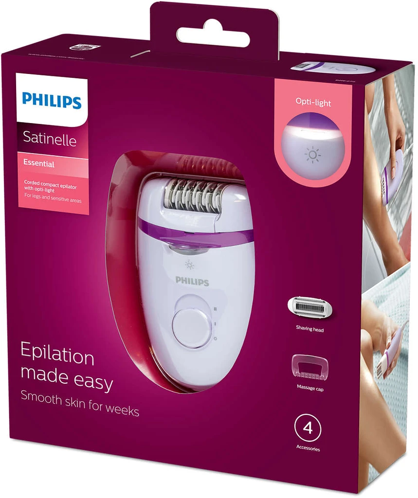 Philips Essential Corded Compact Epilator