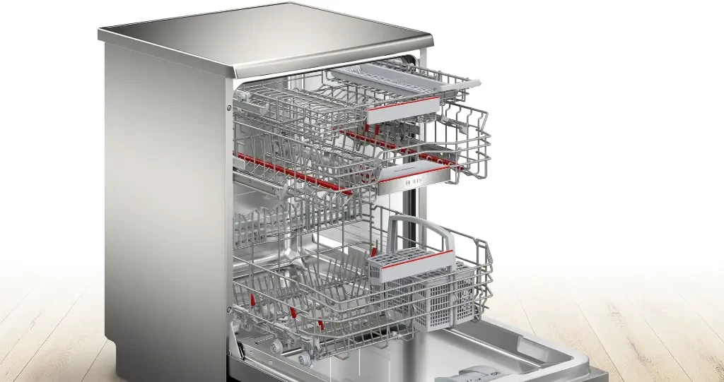 Bosch Dishwasher 7Prog Serie6 6.7Lit S.Steel 3rd Rack S.Steel