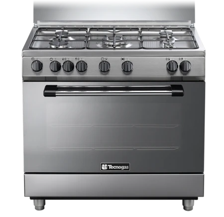 Tecnogas Cooker 5 Burners Full Safety with Fan